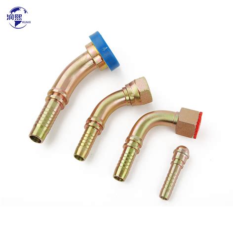 Different Types Industrial Metric Hydraulic Line Hose Ends Swivel