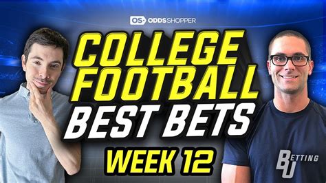 Week 12 College Football Picks And Predictions 2024 Betting U Youtube