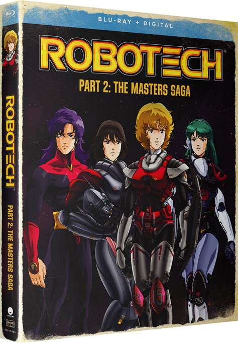 Robotech Part The Masters Saga Blu Ray Crunchyroll Store