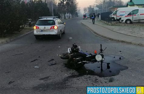 Wypadek Skarbimierz Osiedle Zderzenie Osob Wki Ze Skuterem