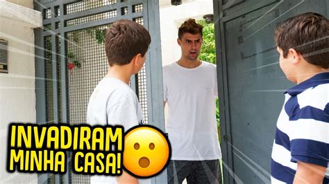 Dois Inscritos Invadiram Minha Casa Nova [ Rezende Evil ] Youtube