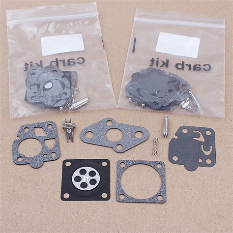 3pcs Carburetor Repair Kit For Kawasaki TD24 TD25 TD33 TD40 TD48 TG24