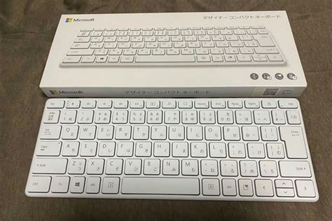 マイクロソフト Designer Compact Keyboard レビューチェック 新タイプのコンパクトなBluetoothキーボード