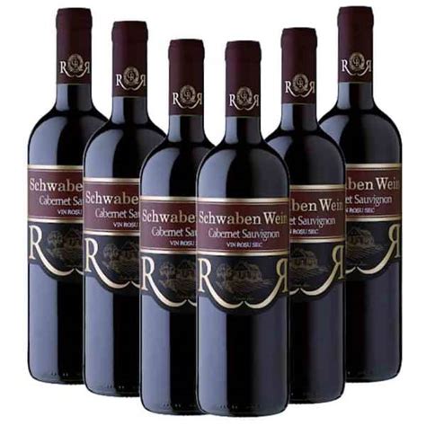 Recas Schwaben Wein Cabernet Sauvignon 6 X 750ml Vinero