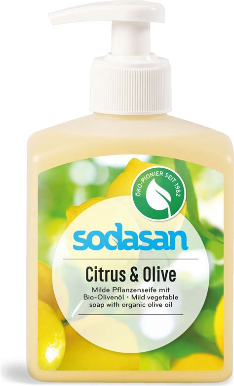 Sodasan Sapone Liquido Vegetale Bio Agrumi E Olio D Oliva