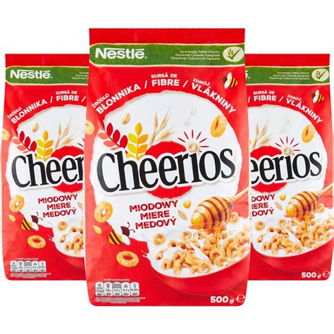 Nestle Cheerios Miodowe P Atki Niadaniowe X G