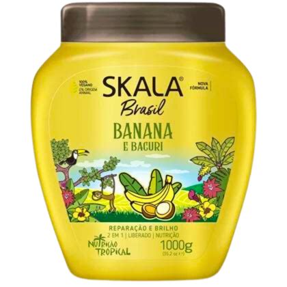 SKALA Creme De Tratamento Banana E Bacuri 1kg Brazil Express AU