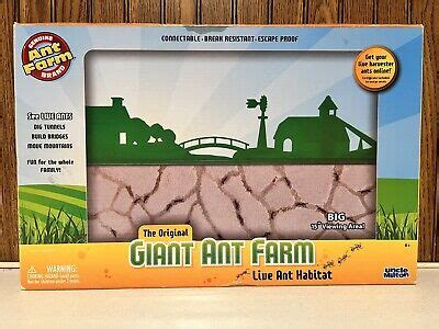 Uncle Miltons Giant Ant Farm New In Box Insect Habitat Science Nature