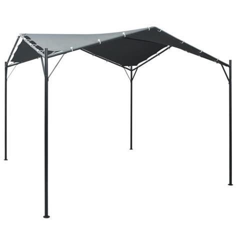 Auvent Tente Belv D Re X M Acier Anthracite Cdiscount Jardin