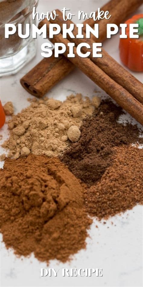 Homemade Pumpkin Pie Spice Diy Recipe Crazy For Crust