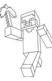 Enderman Kolorowanka Minecraft Do Druku