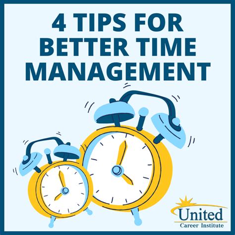 Tips For Better Time Management United Career Institute