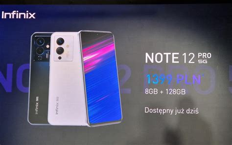 Infinix Note 12 Pro 5g W Polsce Mocna Konkurencja Dla Xiaomi