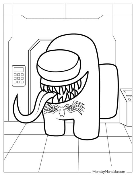 20 Venom Coloring Pages Free Pdf Printables