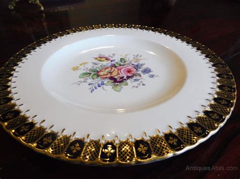 Antiques Atlas Superb Royal Crown Derby Heraldic Cabinet Plate