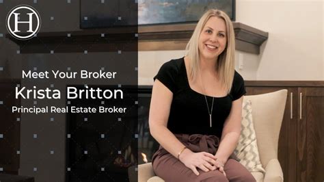 Meet Your Broker Krista Britton With Hillshire Realty Group Youtube