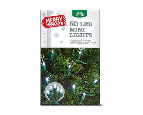 Merry Moments 50-Count LED Christmas Lights | ALDI US