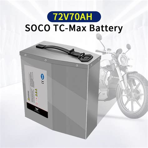 For Super SOCO TC MAX Battery 72V 70AH Bluetooth APP Direct, 52% OFF