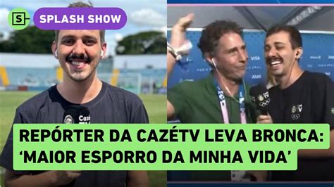 Rep Rter Da Cazetv Leva Esporro Nas Olimp Adas Em Paris Entenda O Que