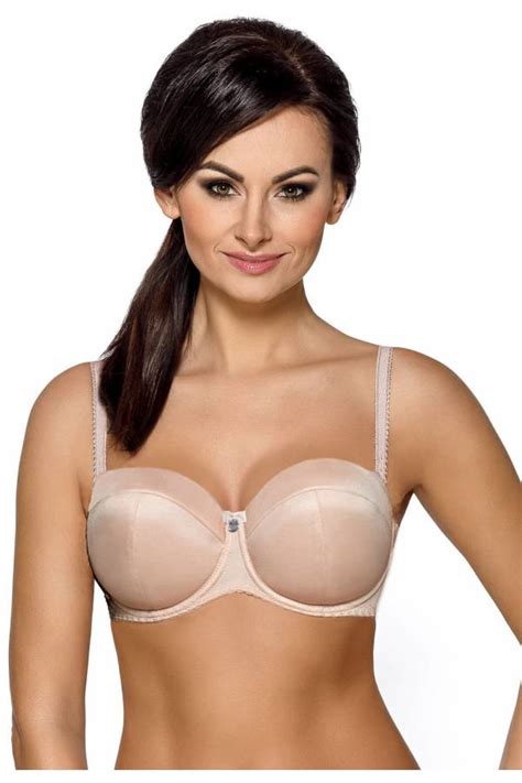 Biustonosz AV 1787 Beige Strapless AVA Lingerie