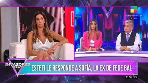 Am Rica Tv On Twitter Estefi Berardi Le Responde A Sof A Aldrey