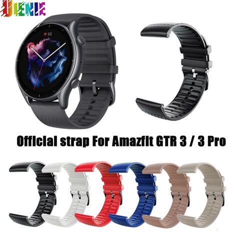 สายนาฬิกาข้อมือซิลิโคน สําหรับ Huami Amazfit Gtr 3 Pro Smartwatch