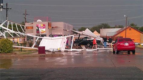 Storms Bring Rain Damaging Winds To Parts Of Oklahoma