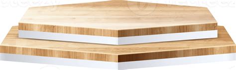 Wooden Product Display Podium Png