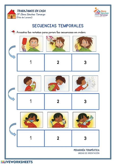 83 Fichas De Secuencias Temporales Recursos Educativos Infantil Escola