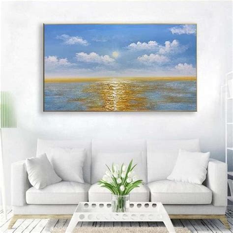 D Diamond Painting Kits Coucher De Soleil Paysage Marin Diamant