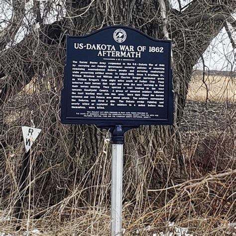 Us Dakota War Of 1862 Aftermath Lake Lillian Minnesota Willmar