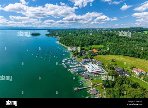 The Beautiful Region Around Seeshaupt Between Starnberger See And The