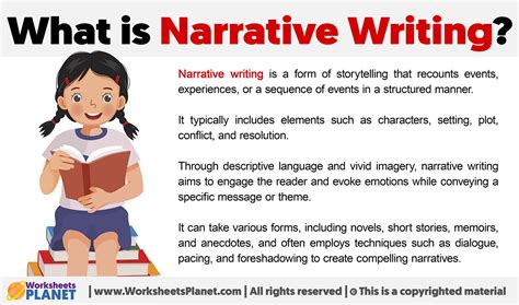 What is Narrative Writing?