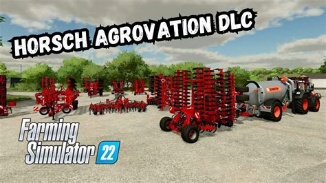 Horsch Agrovation DLC Farming Simulator 22 XBOX YouTube