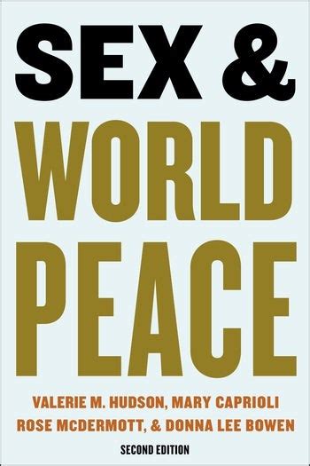 Sex And World Peace Columbia University Press