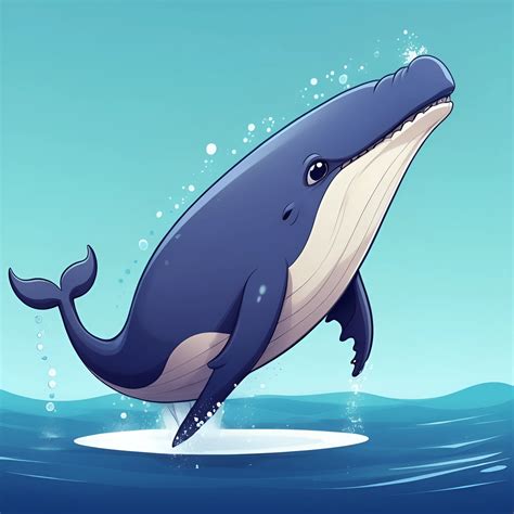 cartoon blue whale 7