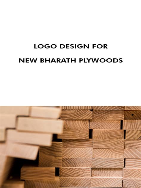 Logo Design New Bharath Plywoods Pdf