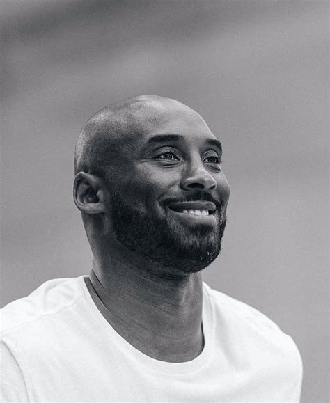 Kobe Bryant Black And White Portrait - LOGOS