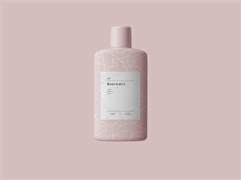 Rosewater toner on Behance