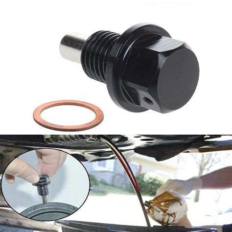 M14x1 5MM Magnetic Engine Oil Drain Plug Nut CAR Oil Sump Drain Plug