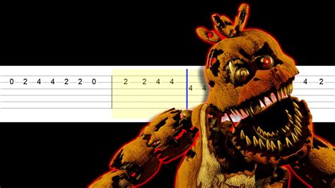 I Got No Time Five Nights At Freddys 4 Song Easy Guitar Tabs