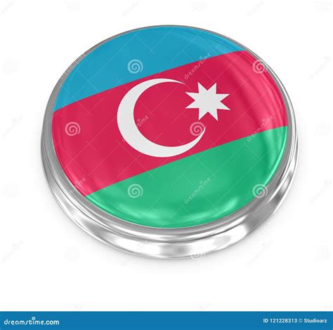 Insignia De La Bandera Azerbaijan Stock De Ilustraci N Ilustraci N