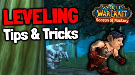 Hardcore Leveling Tips Tricks For Wow Classic Youtube