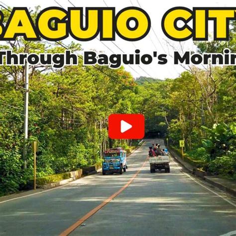 New Years Early Morning In Baguio A Serene Asmr Drive Through The