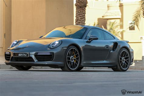 Porsche 911 Grey Wrap Wrapstyle