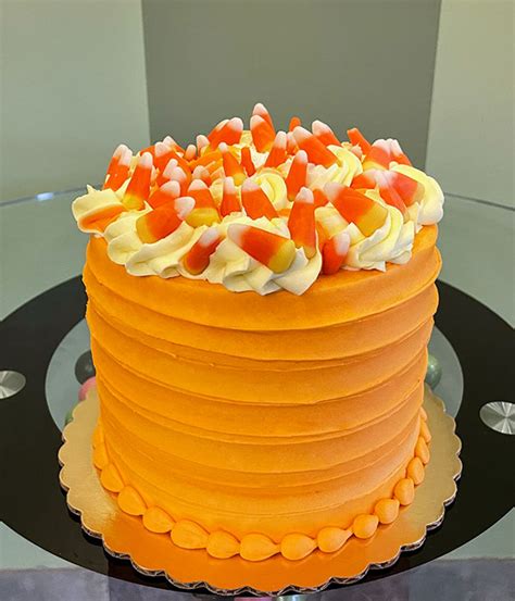 Candy Corn Layer Cake Classy Girl Cupcakes