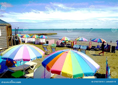 Shanklin Beach On The Isle Of Wight Editorial Stock Photo Image Of