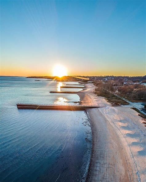 I Heart Connecticut — 🌊Beach views from West Haven ・ Courtesy of...