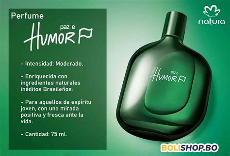 PERFUME PAZ E HUMOR NATURA LE01 12