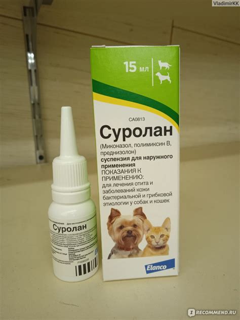 Суролан суспензия для лечения отита - «Отит пройдет» | отзывы